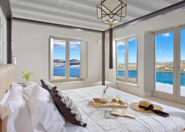 빌라 Divine - 10 Bedrooms In Ornos, Tennis Court *