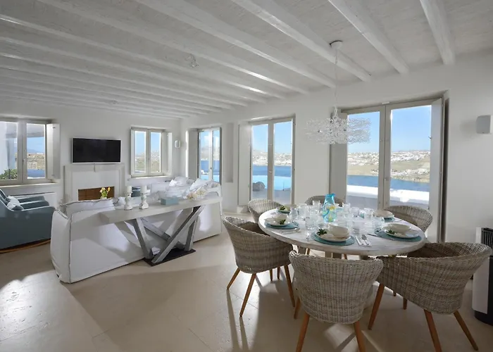 Divine - 10 Bedrooms In Ornos, Tennis Court