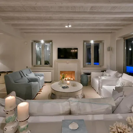 Divine - 10 Bedrooms In Ornos, Tennis Court Ornósz