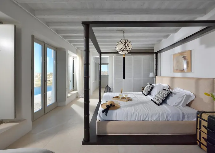 Villa Divine - 10 Bedrooms In Ornos, Tennis Court Ornos (Mykonos)