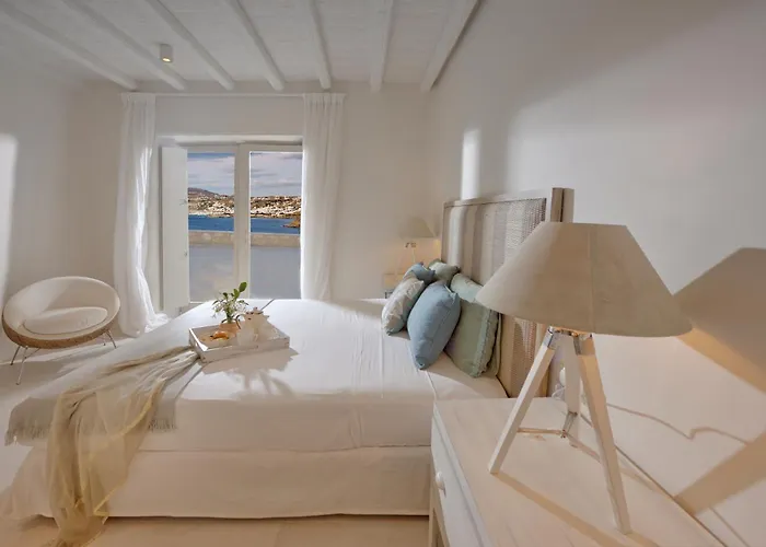 Divine - 10 Bedrooms In Ornos, Tennis Court Βίλα *