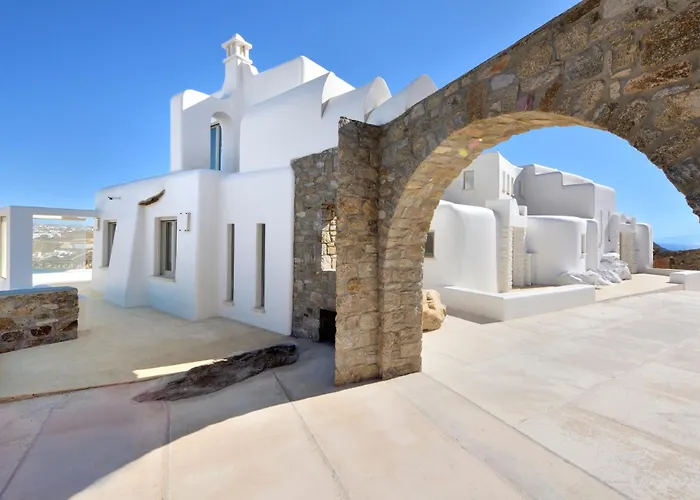 Divine - 10 Bedrooms In Ornos, Tennis Court Βίλα *