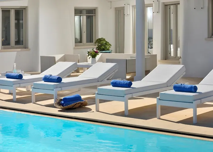 Divine - 10 Bedrooms In Ornos, Tennis Court Βίλα *