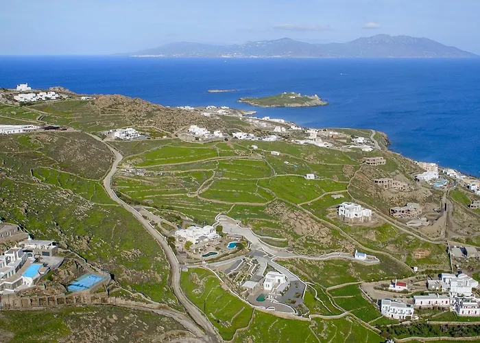 Villa Divine - 10 Bedrooms In Ornos, Tennis Court *