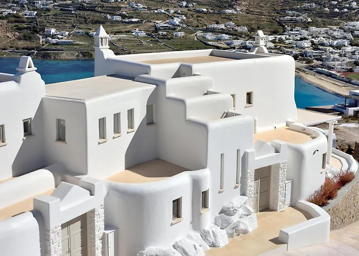 Divine - 10 Bedrooms In Ornos, Tennis Court Βίλα