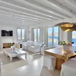 Divine - 10 Bedrooms In Ornos, Tennis Court 빌라