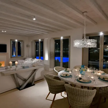 ヴィラ Divine - 10 Bedrooms In Ornos, Tennis Court