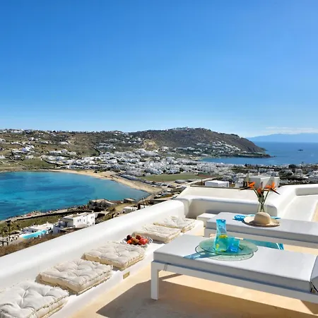 ヴィラ Divine - 10 Bedrooms In Ornos, Tennis Court *