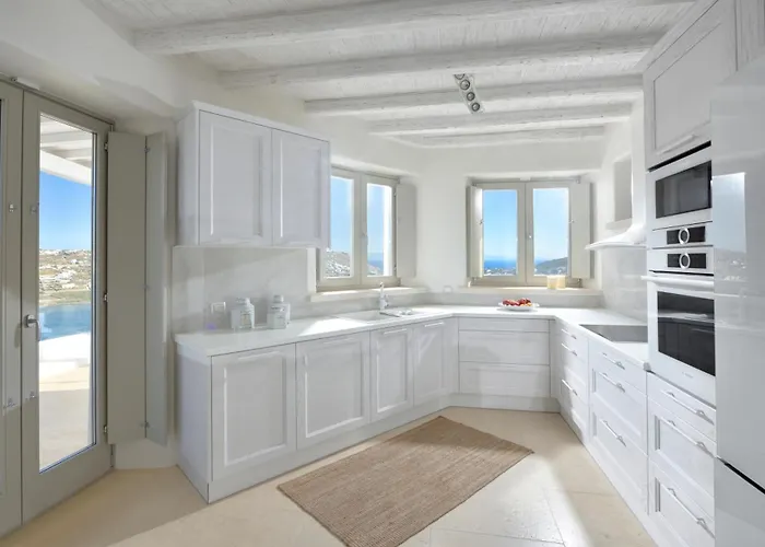 Villa Divine - 10 Bedrooms In Ornos, Tennis Court Ornos (Mykonos)