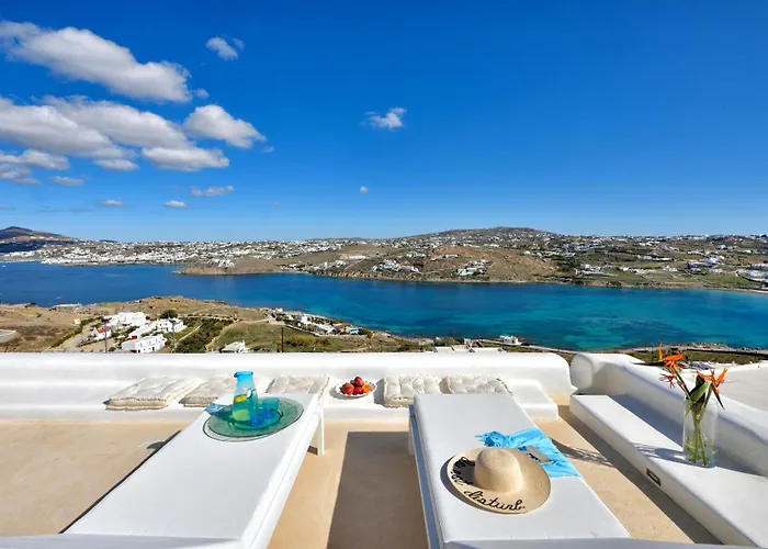 Villa Divine - 10 Bedrooms In Ornos, Tennis Court *