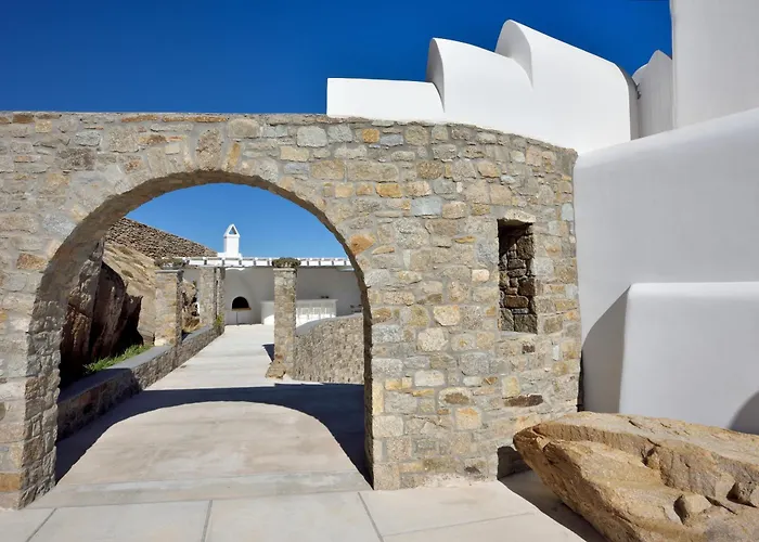 Villa Divine - 10 Bedrooms In Ornos, Tennis Court *